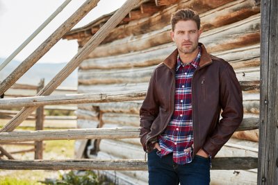 Conor North African Lambskin Leather Jacket