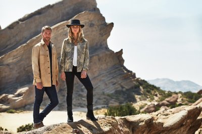 Chase Reversible Suede Leather Shirt Jacket