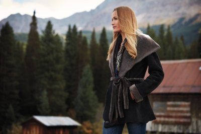 Betty Shearling Sheepskin Coat