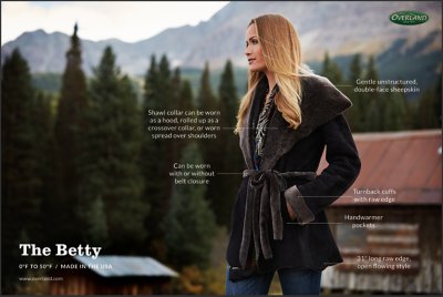 Betty Shearling Sheepskin Coat