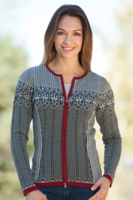 Dale of Norway Sigrid Merino Wool Cardigan Sweater | Overland