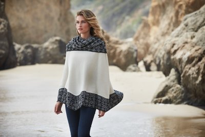 Luciana Baby Alpaca Wool Poncho