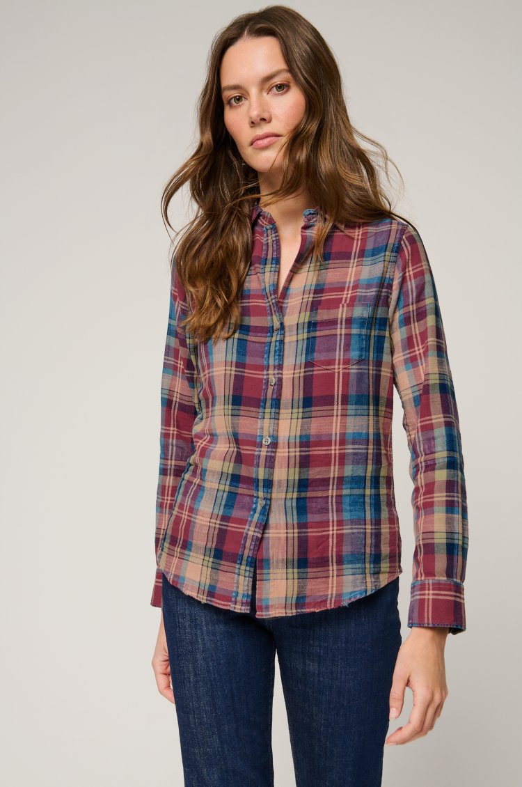 Eloise Slit Neck T-shirt main image 1