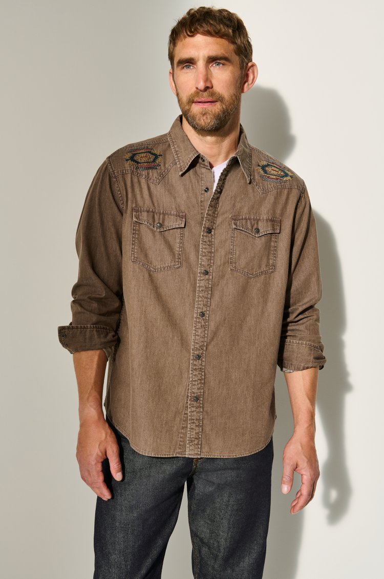 Wild West Shirt in Denim
