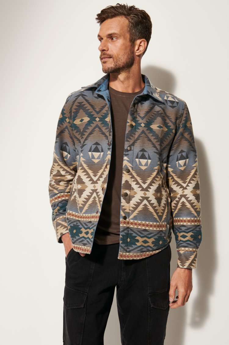 Mohawk Reversible Cotton Shirt Jacket | Overland