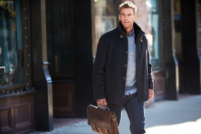 Thurston Wool & Cashmere Jacket with Shearling Lining
