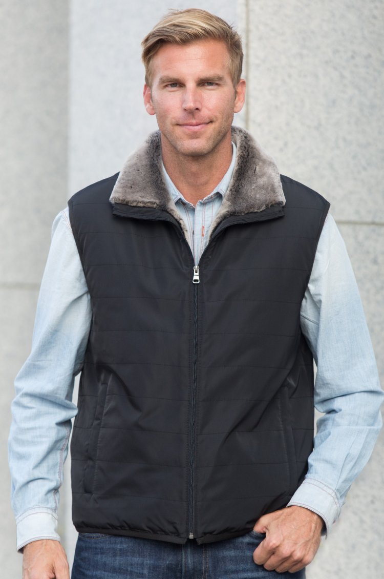 Maxwell Vest with Mouton Shearling Sheepskin Lining | Overland