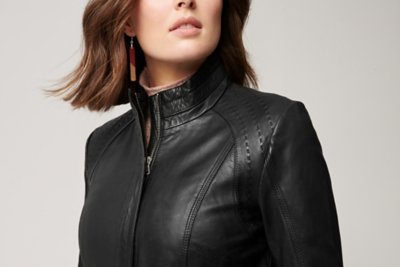 Azura Classic Leather Jacket 