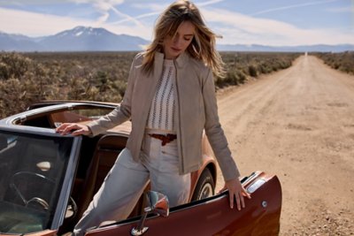 Azura Classic Leather Jacket 
