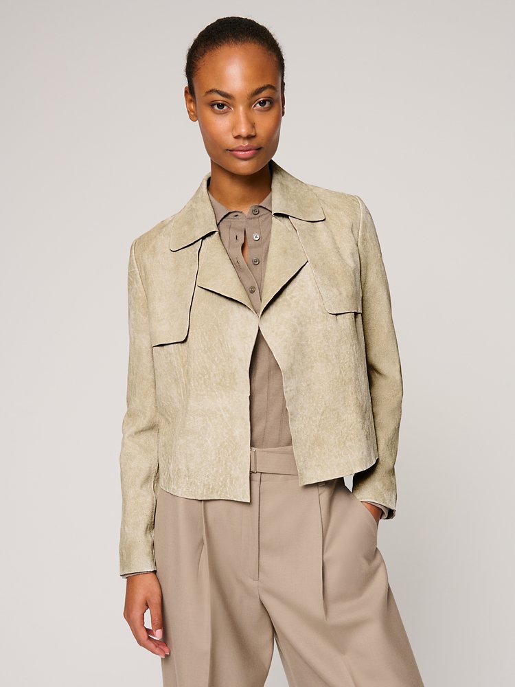 Arden Suede Leather Jacket | Overland