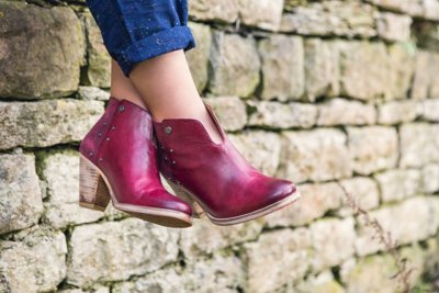Women's J Shoes Elsa Short Leather Boots