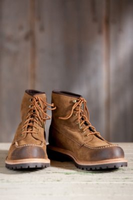 NWOT Men’s Frye Field Suede Lace Up Boot Frye Bowery Lace up 80340 Mens Brown Suede ZIPPER Casual  main image 4