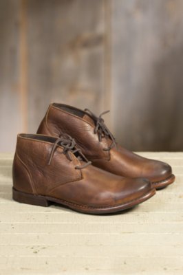 Walkover Brown Leather Chukka Boots for Men Men main image 2