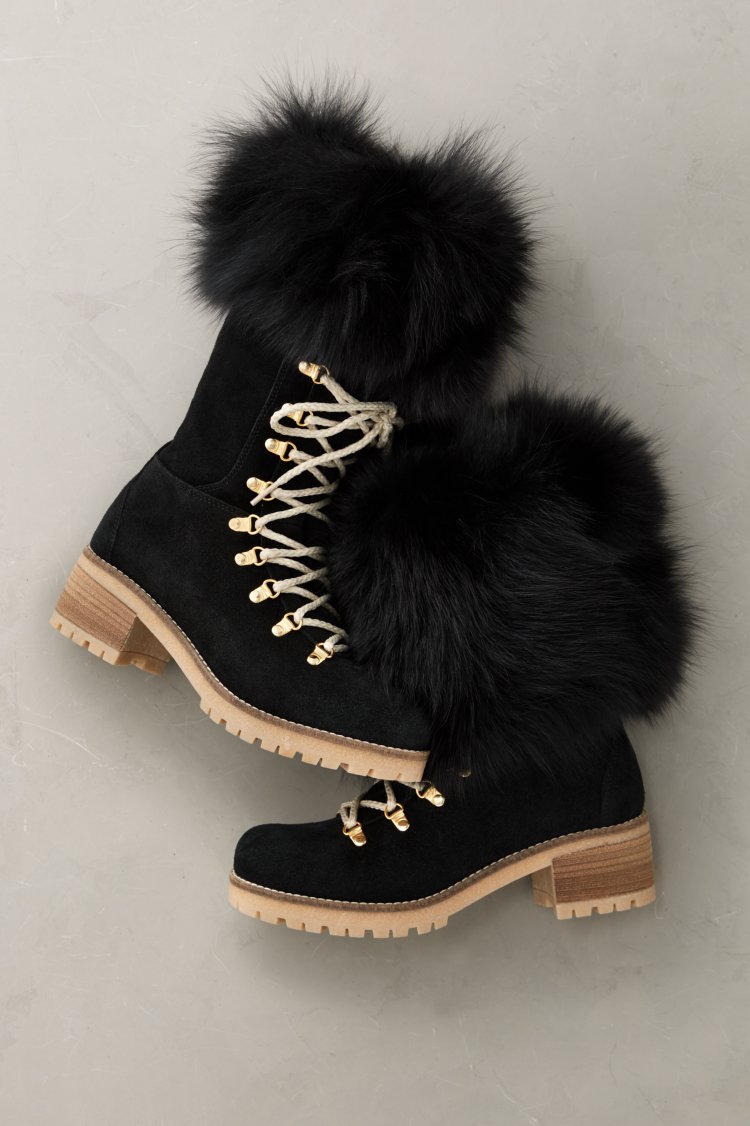 Women's Hayden Wool-Lined Fur Boots | Overland