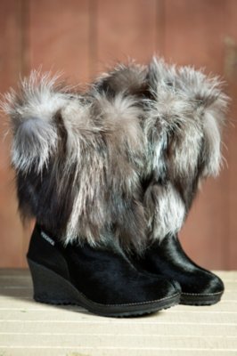 Women's Tecnica Innsbruck Cowhide and Fox Fur Boots | Overland