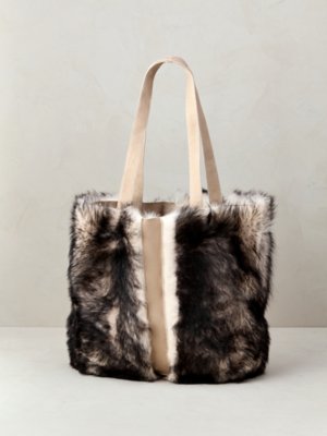Toronto Reversible Sheepskin Tote Bag | Overland