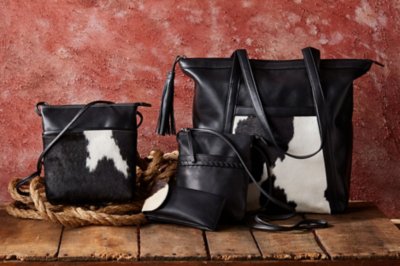 Odessa Cowhide Crossbody Bag