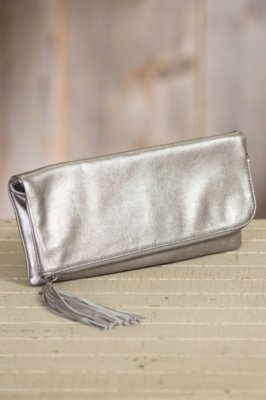 hobo raine sterling leather foldover clutch bag Crossbody Clutch, full-grain Black leather, made in USA fashion clutch with a nod to Ethiopian style Bottega Veneta Andiamo Raffia Clutch