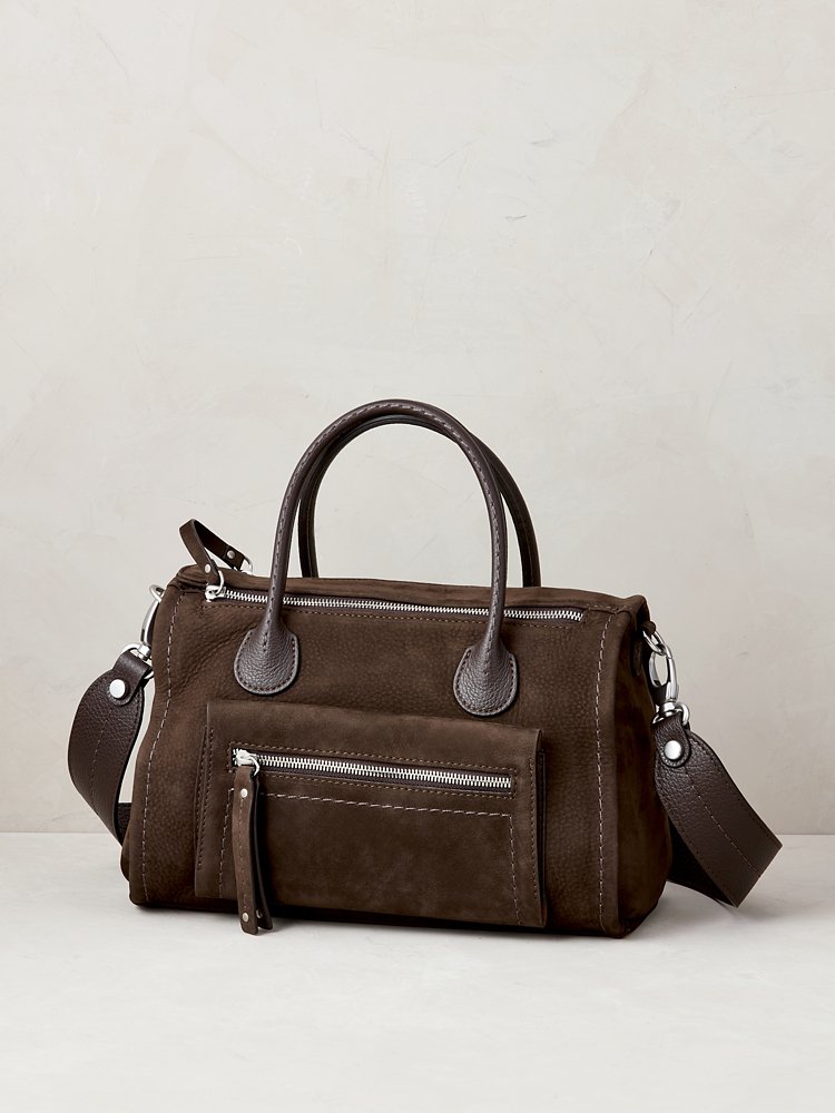 Vicenza Leather Medium Crossbody Bag | Overland
