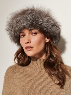Fox Fur Convertible Headband and Scarf 149$
