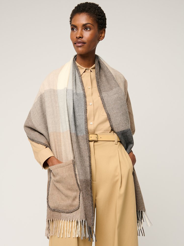 Charlotte Alpaca Wool Shawl Scarf | Overland