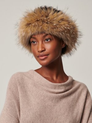 Fur Convertible Headband and Scarf 139$