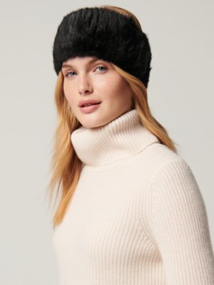 Knitted Danish Mink Fur Headband 99$