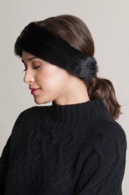 Danish Mink Fur Headband | Overland display picture 1