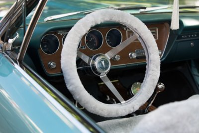 Sheepskin Steering Wheel Cover