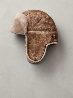 Sheepskin Convertible Trapper Hat