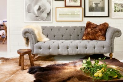 Buffalo Hide Area Rug
