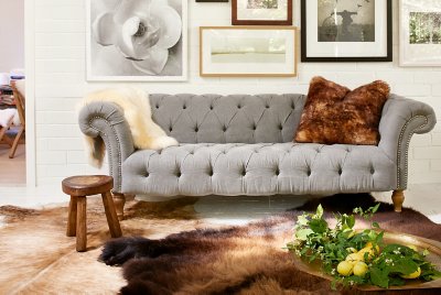 Buffalo Hide Area Rug