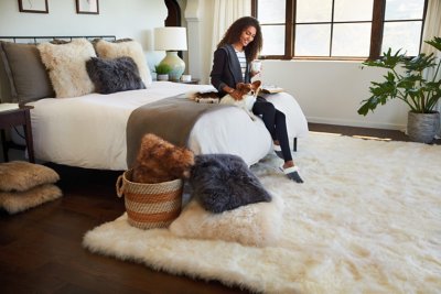 8' x 11.5' Australian Sheepskin Area Rug