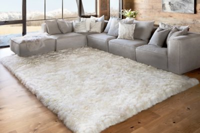 8' x 11.5' Australian Sheepskin Area Rug