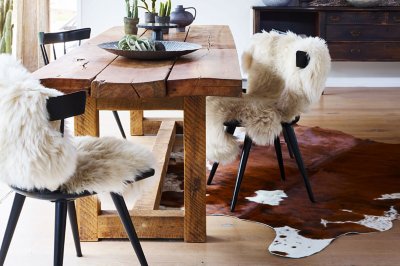 Single-Pelt (2' x 3.5')  Australian Sheepskin Rug