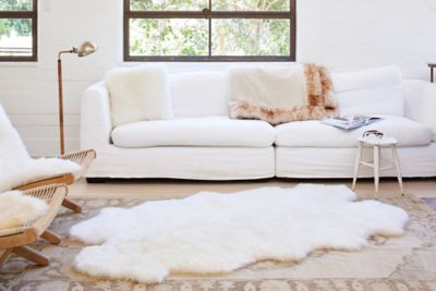 4-Pelt (4' x 6') Australian Sheepskin Area Rug