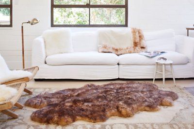 4-Pelt (4' x 6') Australian Sheepskin Area Rug