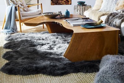 8-Pelt (6' x 7') Australian Sheepskin Area Rug