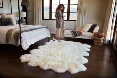 10-Pelt (6' x 9') Australian Sheepskin Area Rug