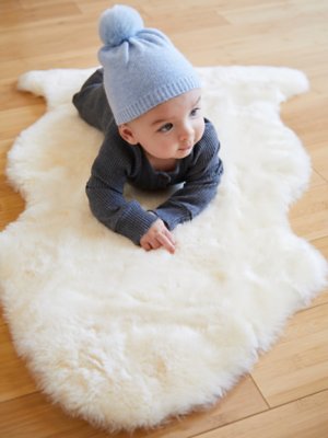 OVERLAND sheepskin baby rug 赤ちゃんラグ 80324-is-crem?$style-lg-2x-a$