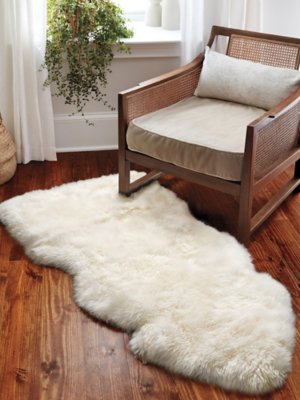 1.5-Pelt (2' x 4.6') Australian Sheepskin Rug