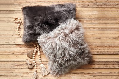 24" x 16" Australian Sheepskin Pillow