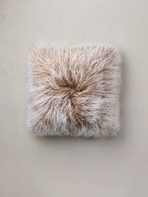 16" x 16" Tibetan Lamb Pillow