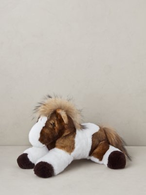 Pablo 12.5" Rex Rabbit Fur Pinto