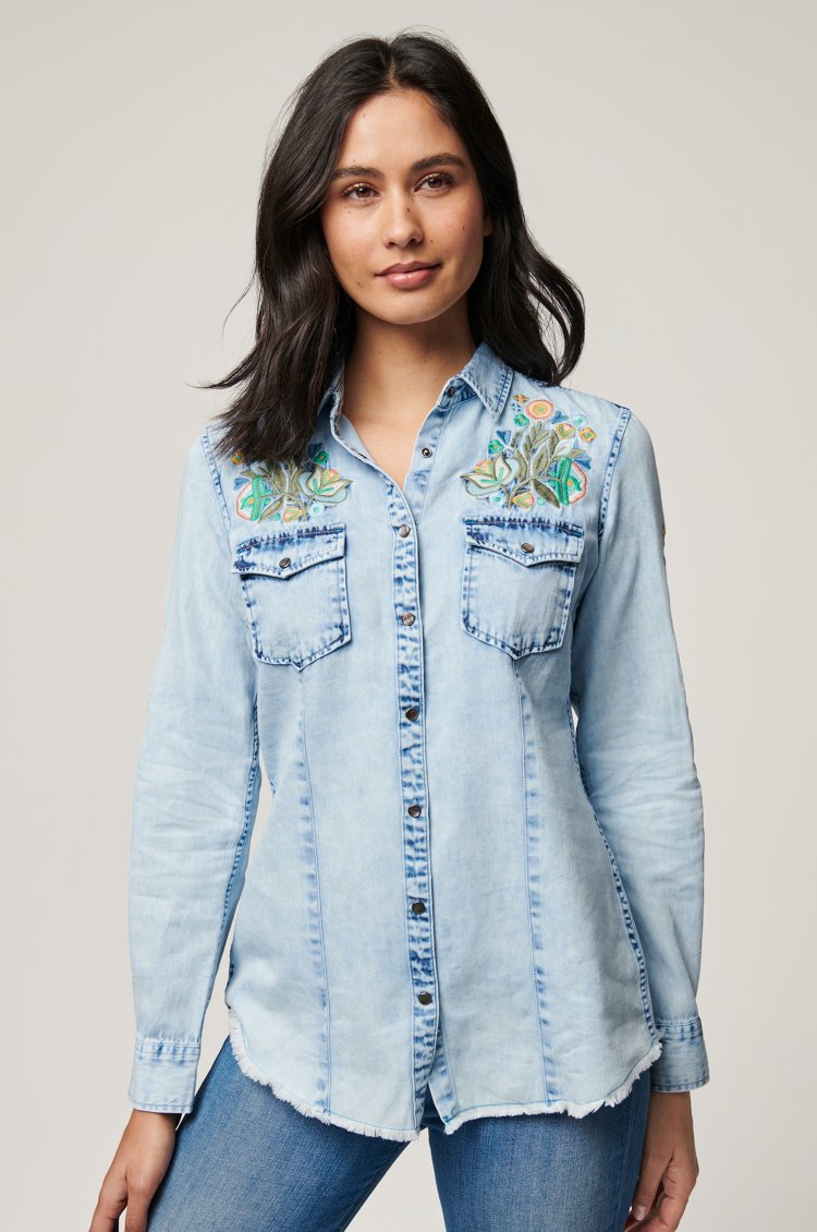 Myrra Hand-Embroidered Shirt