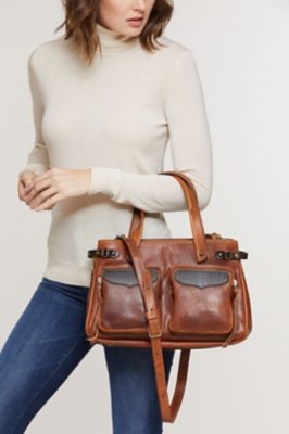 Dust Company Leather Crossbody Brown The Santa Fe Collection